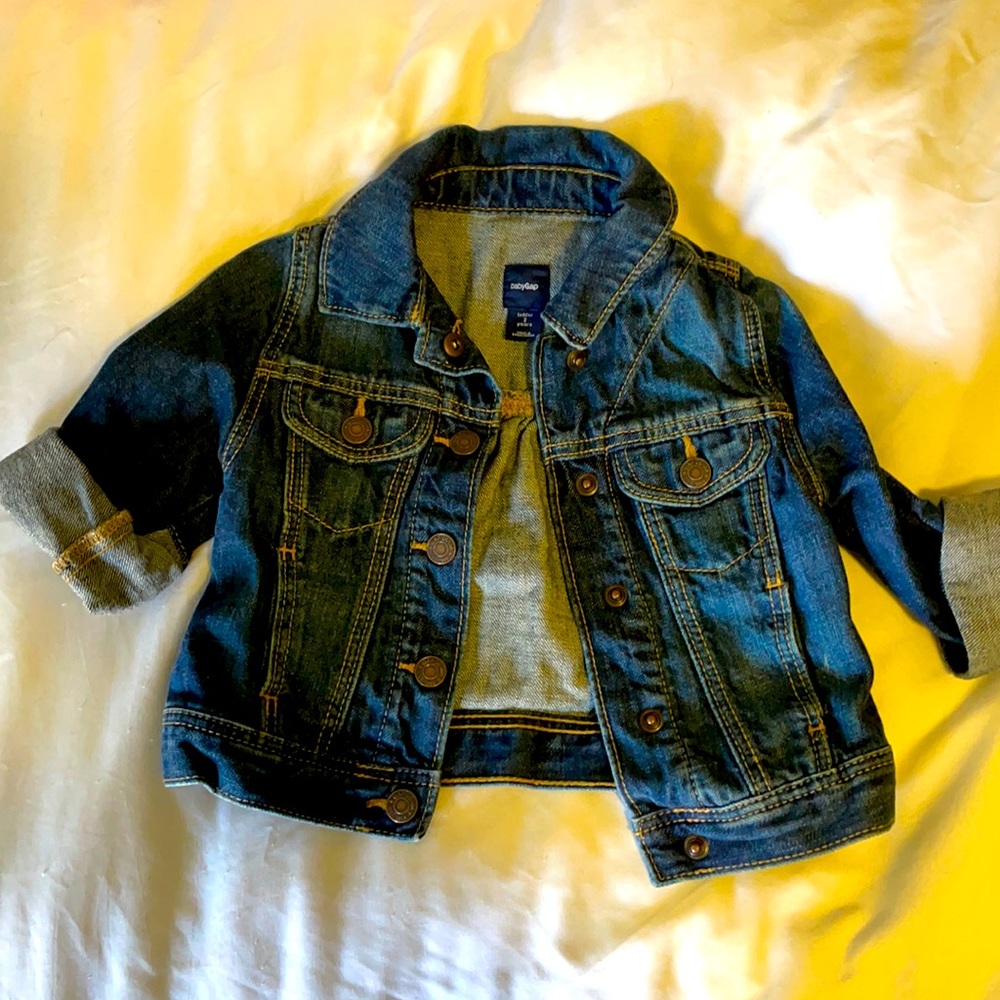 Gap baby jean jacket